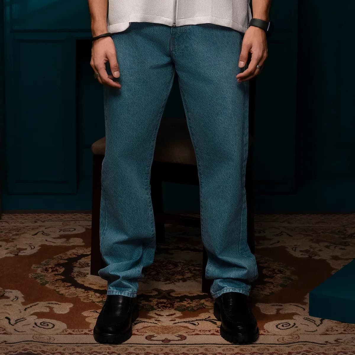 HUSO Classic Straight Jeans – Blue new