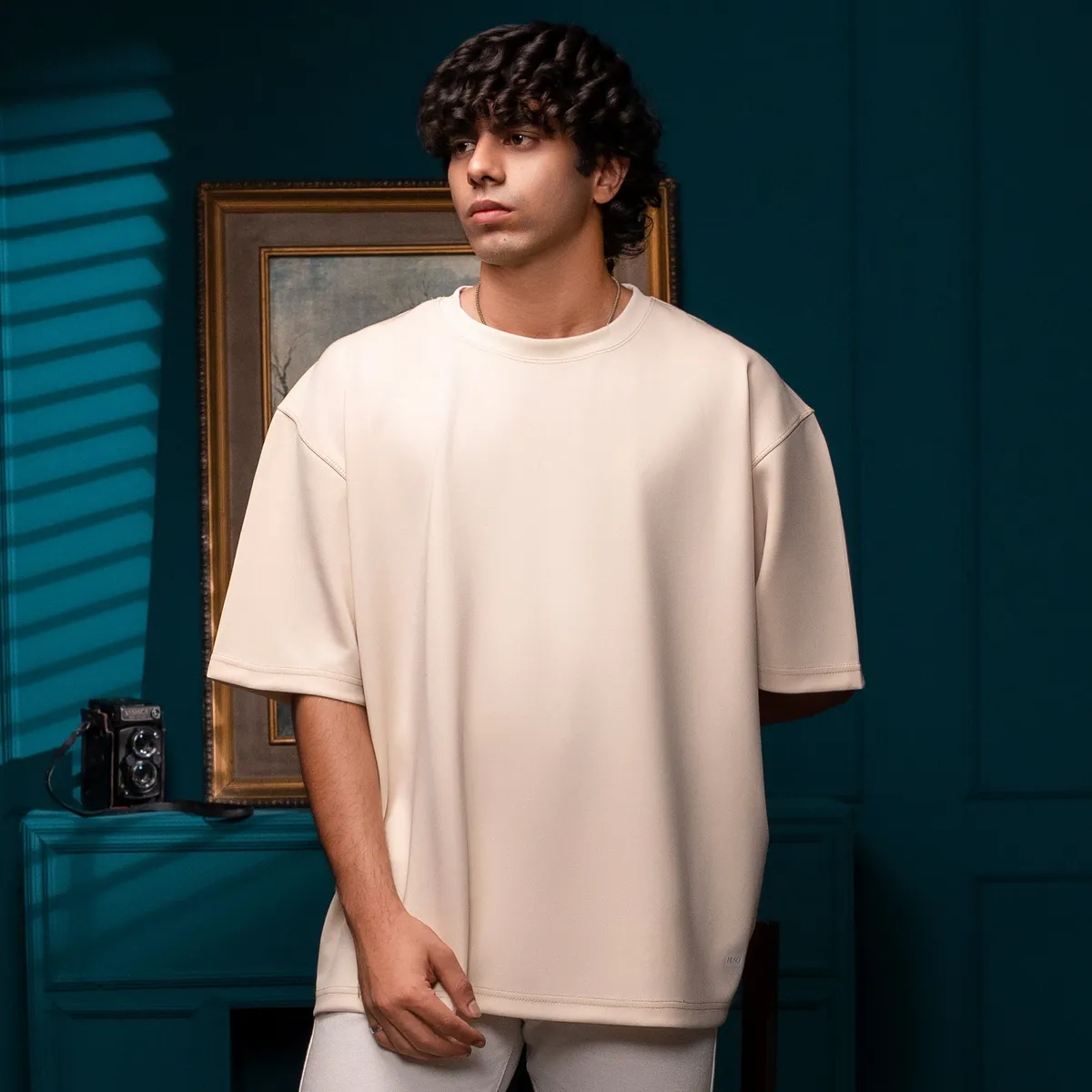 HUSO Ecru Oversized Tee new