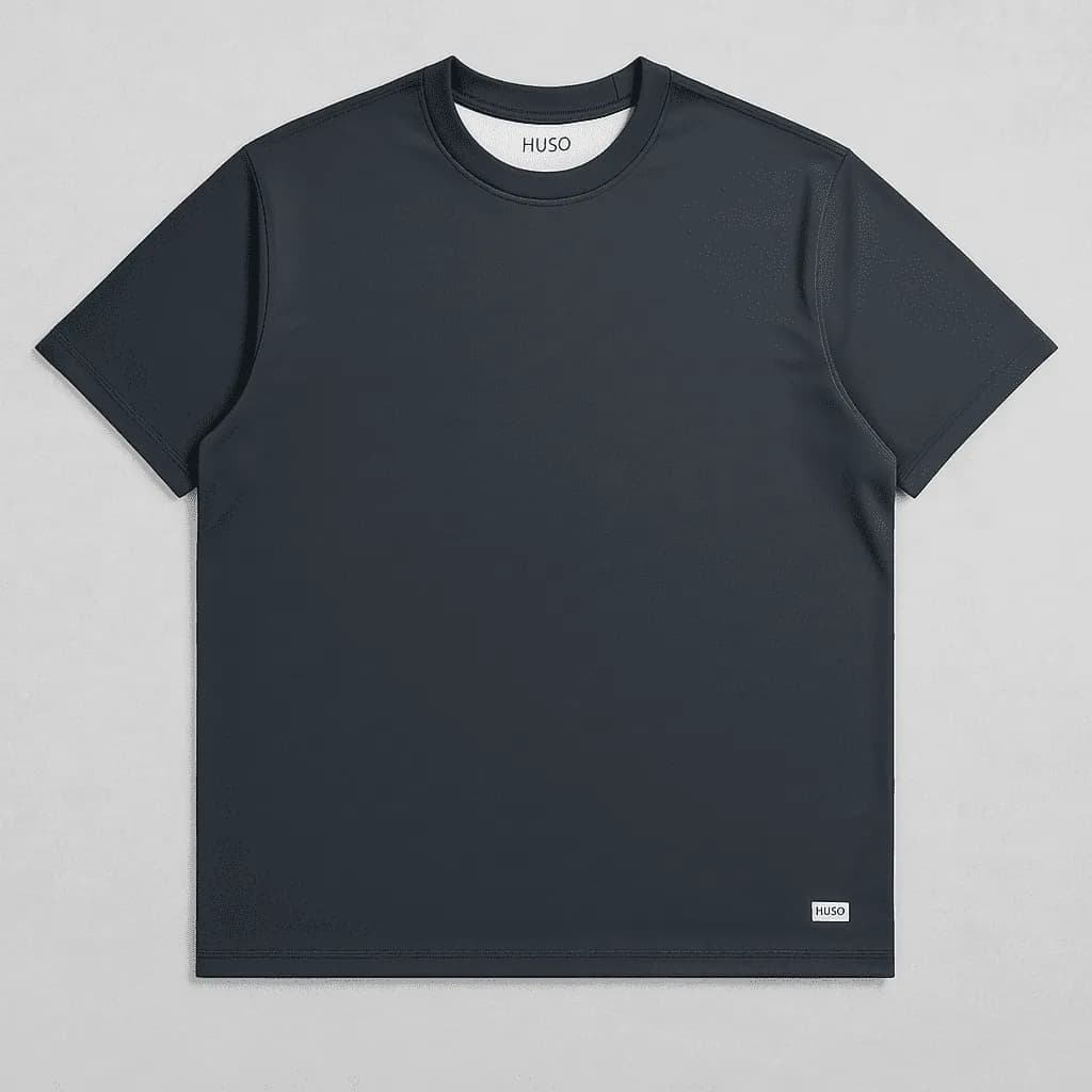 HUSO Storm Grey Oversized Tee new