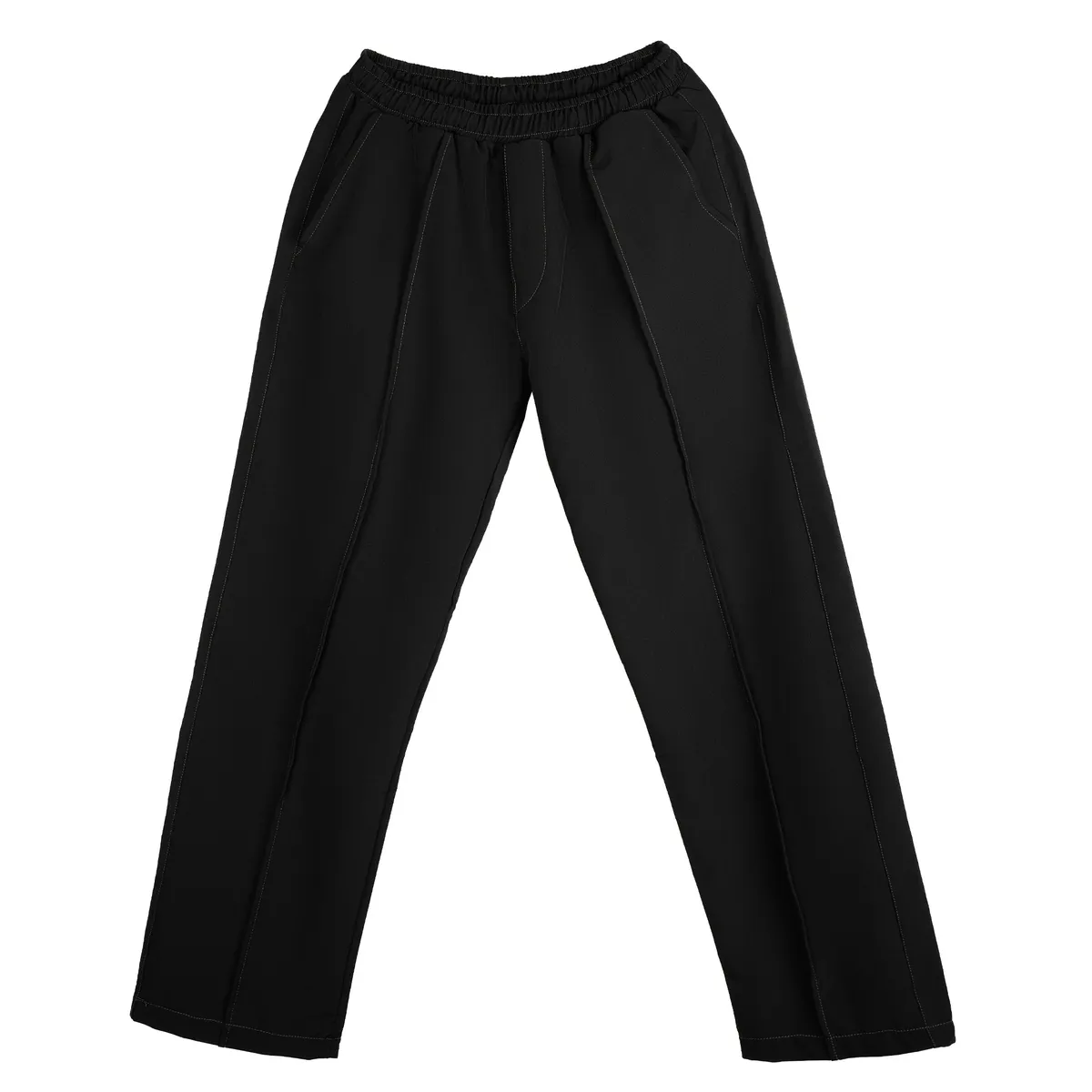 HUSO Straight Leg Trousers Black new, product view 2