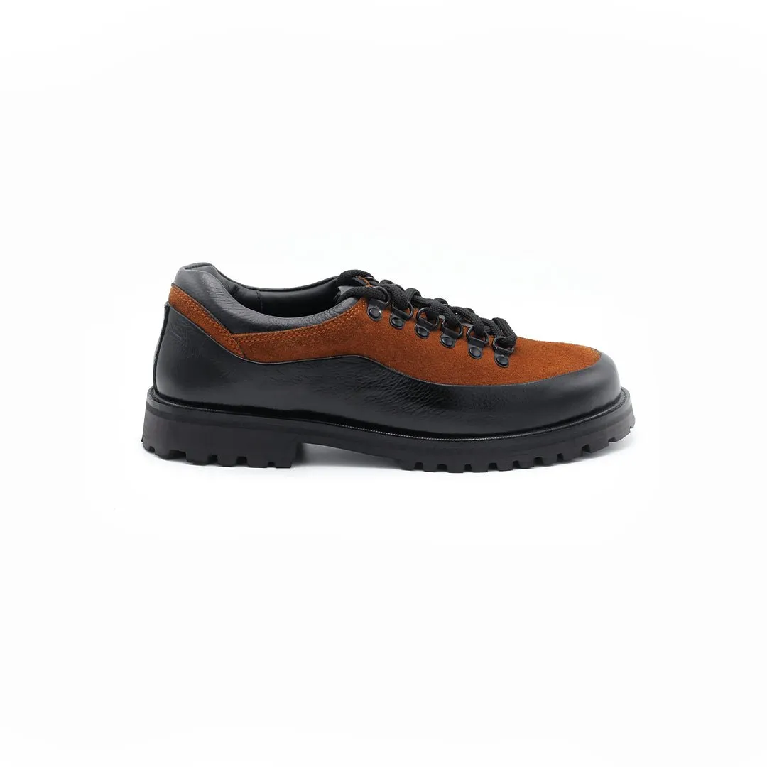 HUSO Traverse Low – Black/Tan Suede new
