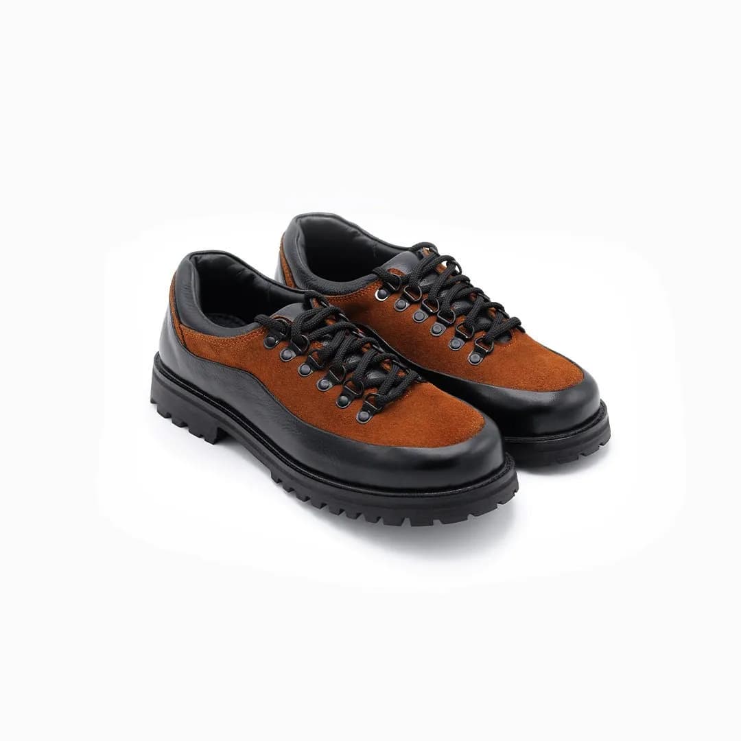 HUSO Traverse Low – Black/Tan Suede new, product view 2