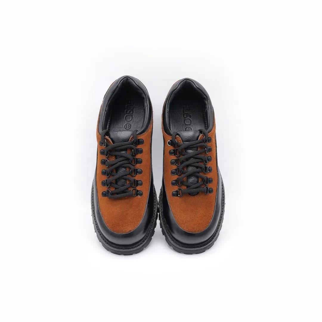 HUSO Traverse Low – Black/Tan Suede new, product view 3
